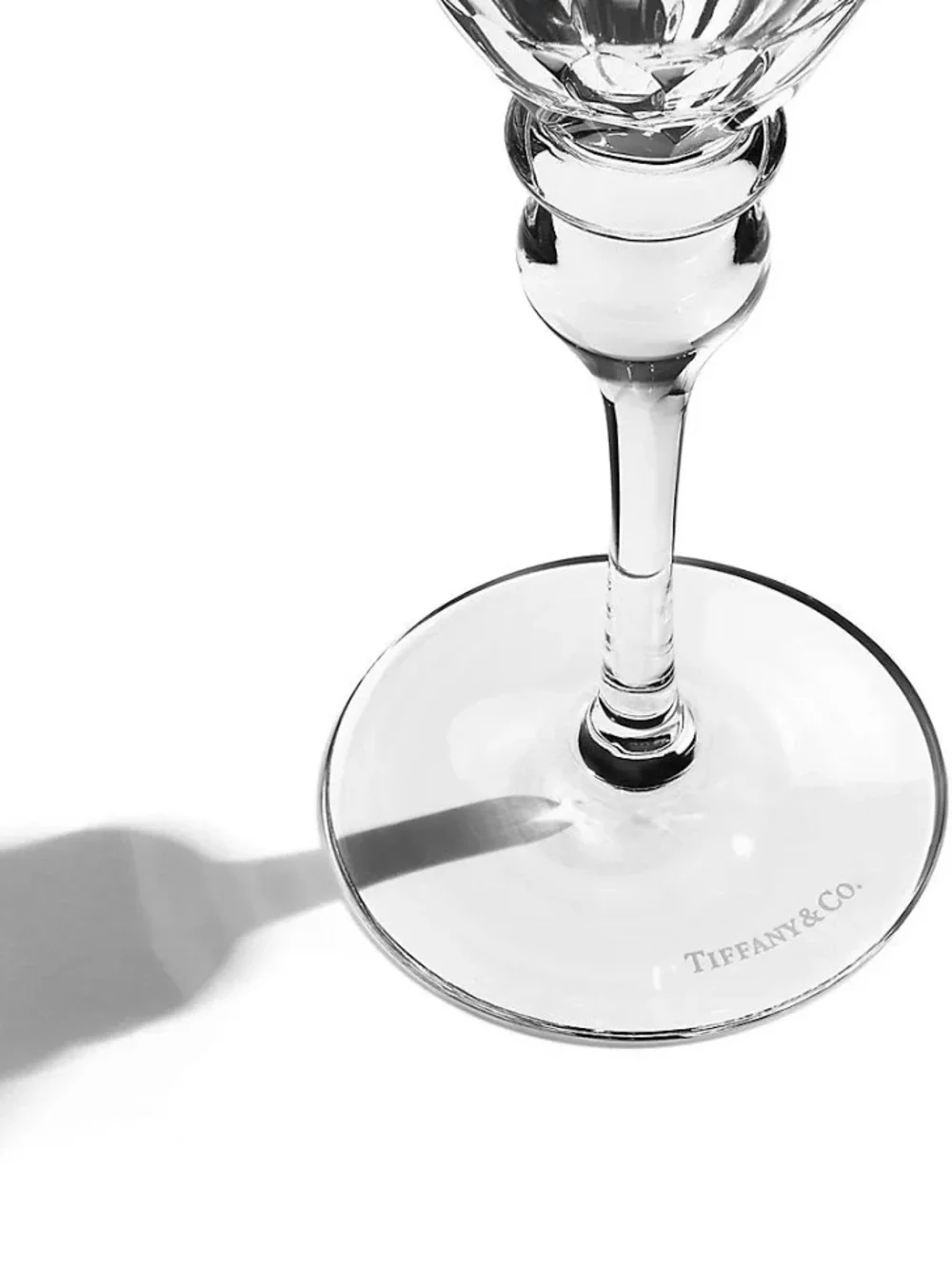 Tiffany & Co. Crystal Crest Vintage Wine Glass